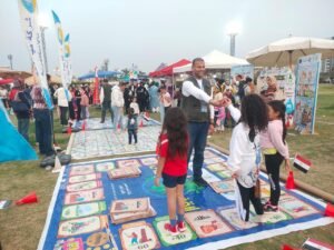 مياه الإسكندرية تشارك في احتفالية أعياد الربيع بنادي سموحة