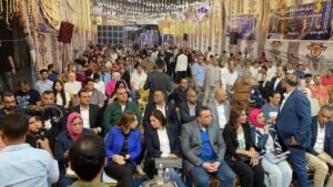 بمشاركة ٣ آلاف من أهالي الرمل حماة الوطن ينظم لقاءً انتخابيا لدعم مرشحيه في مجلس الشيوخ