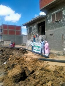 “مياه الإسكندرية” تنفذ خط مياه بقرية نصر صالح بمنطقة محسن بالتعاون مع مؤسسات المجتمع المدني