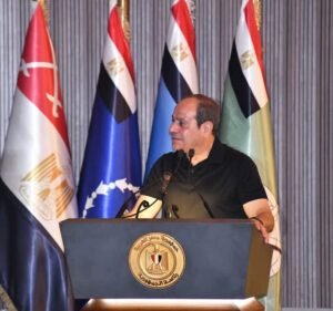 الرئيس عبد الفتاح السيسي يزور الأكاديمية العسكرية المصرية