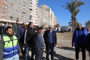 رئيس شركة الصرف الصحي بالإسكندرية يتفقد محطة رفع الرأس السوداء لمتابعة جاهزيتها الفنية وأعمال التوسعة