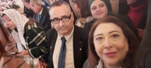 برئاسة د. نيفين جميل واللواء محمد مجاهد: وفد نبراس السلام في قداس عيد الميلاد
