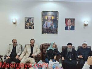 مجلس الشباب المصري بالعبور يقدم التهاني لشركاء الوطن