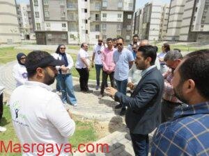 بدء تنفيذ أعمال مبادرة " شجَّرها " بمنطقة سكن مصر بالعبور الجديدة
