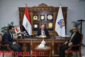 الداودي يناقش فرص انشاء مصنع سمادي كيمياوي على مساحة 30 الف متر مربع