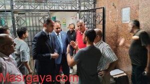نائب الوزير يتفقد مستشفى مدينة نصر للتأمين الصحي

