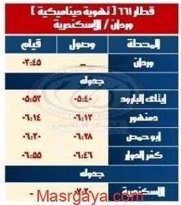 السكة الحديد : تشغيل خدمة جديدة على خط القاهرة / الإسكندرية
