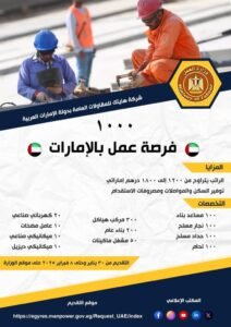 وزير العمل يُعلن عن 1000 فرصة عمل جديدة في الإمارات