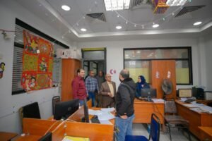 جولة ميدانية لرئيس مياه الإسكندرية للمحطات والروافع ومراكز خدمة العملاء