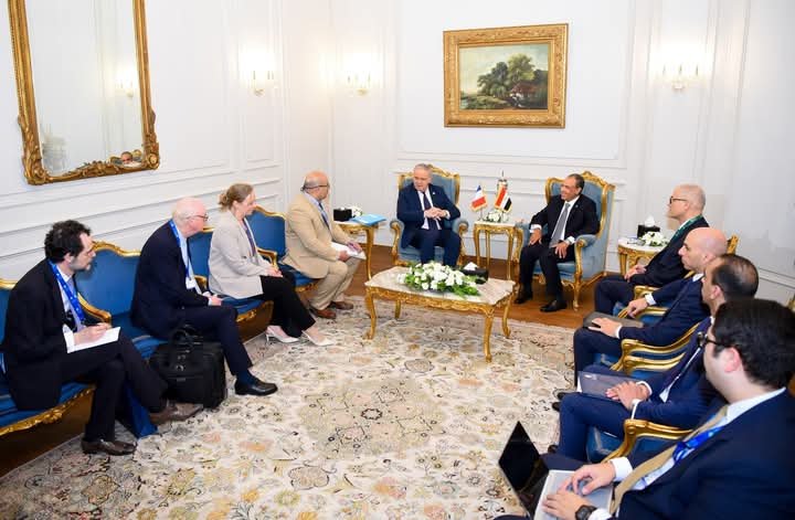 وزير الخارجية.. يستقبل وزير الدولة بوزارة الداخلية الفرنسية على هامش المؤتمر الوزاري لعملية الخرطوم