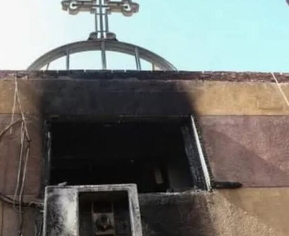 مصدر أمني: حريق كنيسة مار جرجس بقنا نتج عن ترك مبخرة مشتعلة بقاعة الصلاة