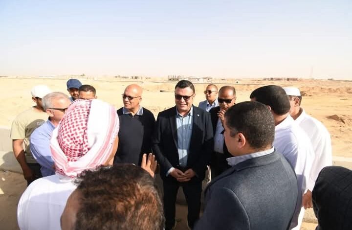  وزير الإسكان.. يتفقد سير العمل بالتجمع العمراني غرب الضبعة بالساحل الشمالي الغربي