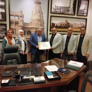 تسليم شهادة مأمونية نظام الصرف الصحي لمحطة معالجة هليوبوليس الجديدة بسعة 52 ألف م³/يوم