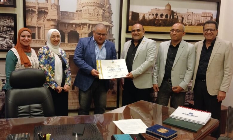 تسليم شهادة مأمونية نظام الصرف الصحي لمحطة معالجة هليوبوليس الجديدة بسعة 52 ألف م³/يوم