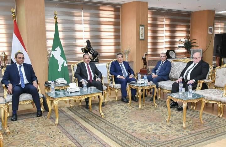 لتدشين مبادرة اليونسكو.. محافظ الشرقية يستقبل محافظي الدقهلية وقنا 