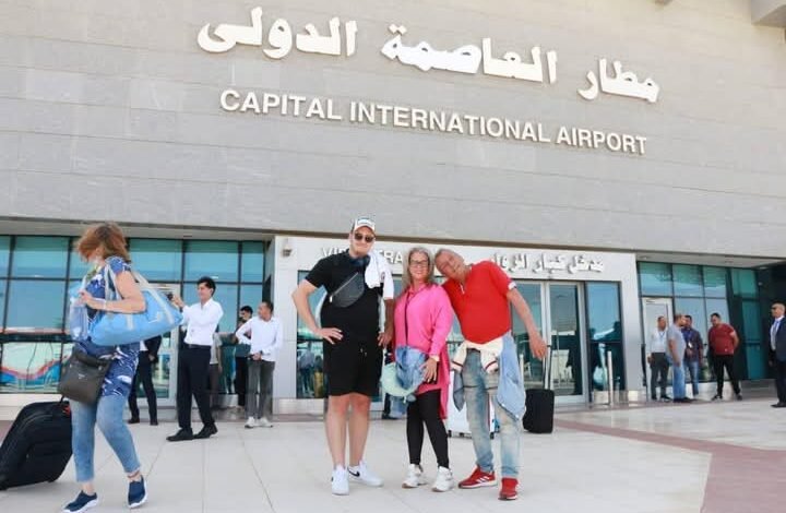 مطار العاصمة الدولي أولى رحلات "سمارت وينجز" السلوفاكية إلى العاصمة الإدارية الجديدة