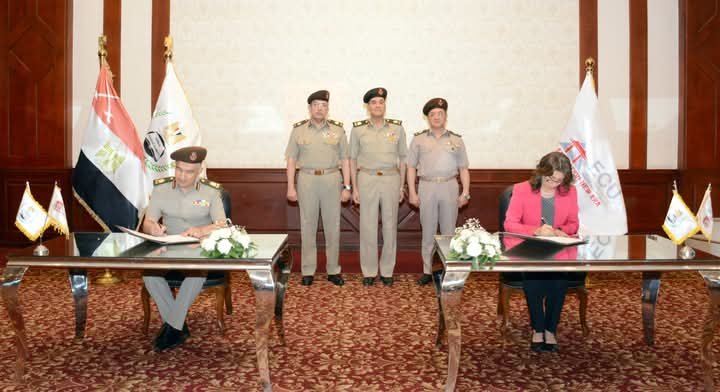 الأكاديمية الطبية العسكرية توقع عقد إتفاق مع الجامعة المصرية الصينية 