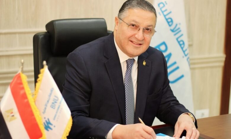 محمود صقر مستشارًا لجامعة بنها الأهلية للبحوث والابتكار