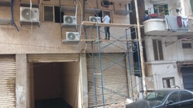 مخالفات إنشائية جسيمة تهدد الأرواح وتنذر بكارثة في منطقة كامب شيزار بوسط الإسكندرية