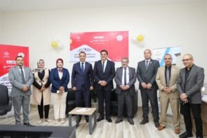 افتتاح وحدة التضامن الاجتماعي بجامعة بني سويف التكنولوجية

