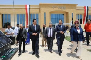 افتتاح وحدة التضامن الاجتماعي بجامعة بني سويف التكنولوجية


